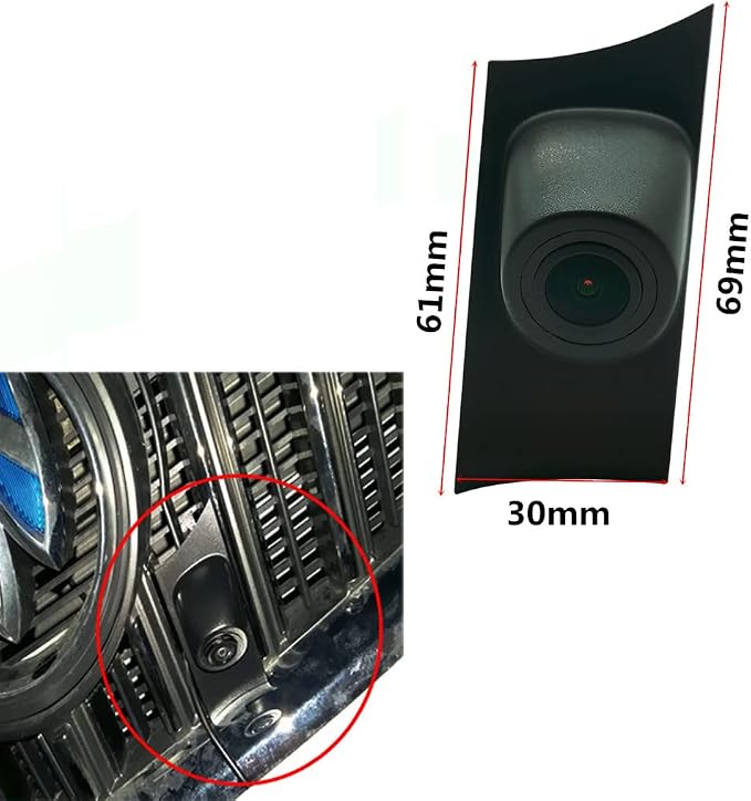 Vlicevrn HD Car Front Logo Mark Camera Rear View Camera Night Vision Backup Parking Camera Waterproof IP68 Vehicle Camera for Buick Regal