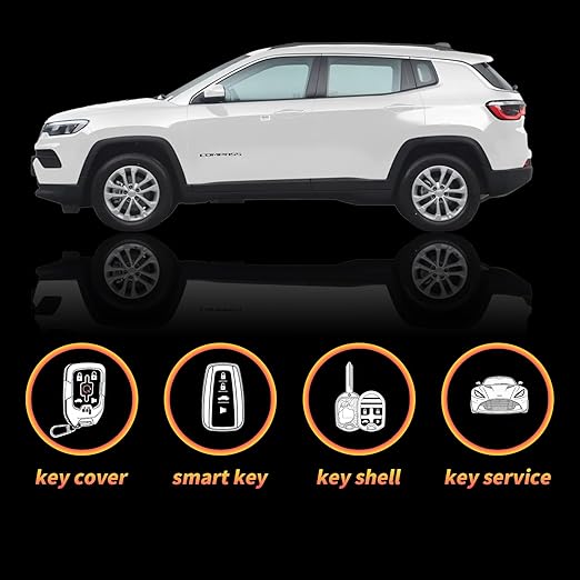 Fit for Jeep Wagoneer 2021-2023 Smart Key (SUV) Fob 433MHz 4A Chip 5+1 Buttons Keyless Entry Remote FCC ID: M3NWXF0B1