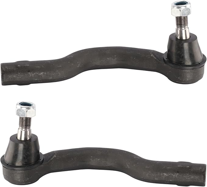 TRQ Outer Driver and Passenger Side Tie Rod Set 2 Piece Compatible with 04 Nissan Pathfinder Armada, 04-13 Infiniti QX56, 14-22 Infiniti QX80, 05-15 17-22 Nissan Armada, 04-15 Titan
