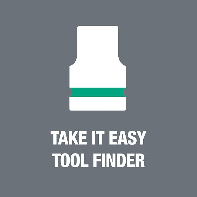 Wera 05004525001 Belt A Deep 1 socket set, 1/4" drive, 9 pieces