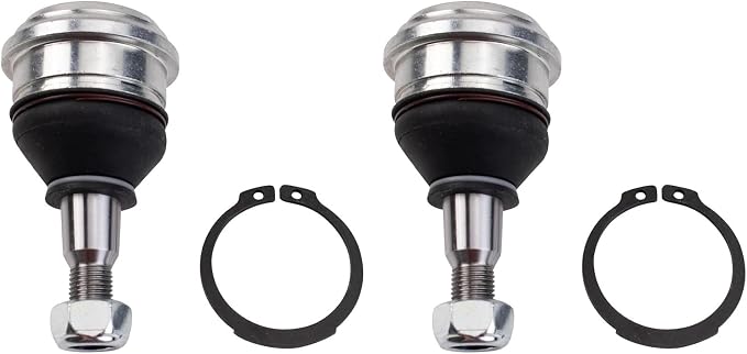 TRQ Front Lower Driver and Passenger Side Ball Joint Set Compatible with 1991-96 Dodge Stealth 1991-99 Mitsubishi 3000GT