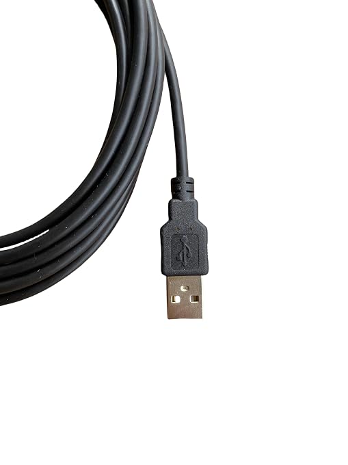 MPS-404032 Latching USB Data Cable Compatible for Nexiq USB Link 2 3 for Cummins Inline 7 Diagnostic Tool, for Heavy Duty Truck Diesel Engine, 13 FT