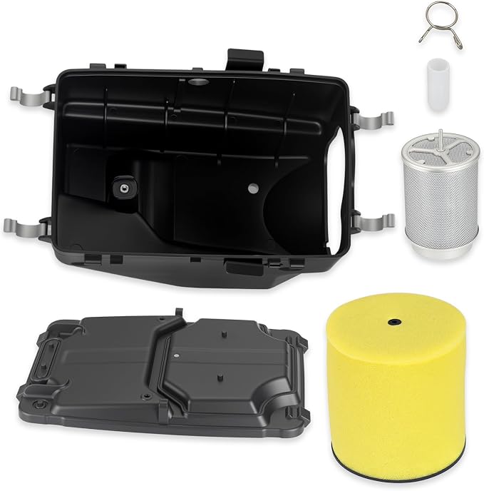 Air Filter Box & Lid Cap w/Lid Spring + Air Filter Complete Kit For Honda TRX450R 2004-2005 17210-HP1-000