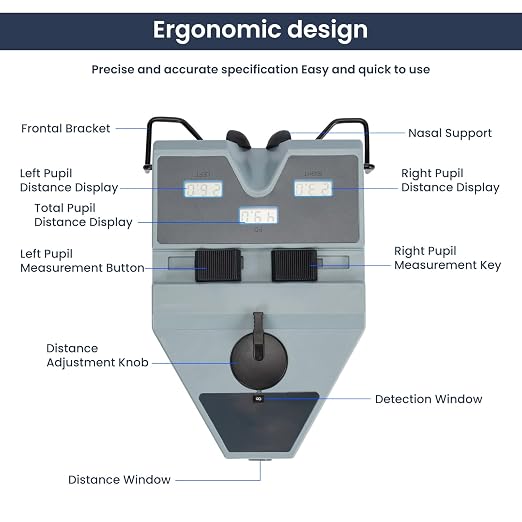 Optical Equipment Pupil Measure PD Meter LY-9C Digital with Pupilometer Pd Puilp Distance Meter