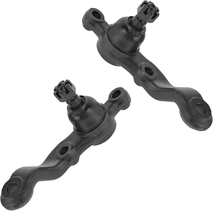 TRQ Front Lower Driver and Passenger Side Ball Joint Set Compatible with 95-97 Toyota Tacoma Rear Wheel Drive, 98-04 Tacoma SR5 Rear Wheel Drive, 98-04 Base Model