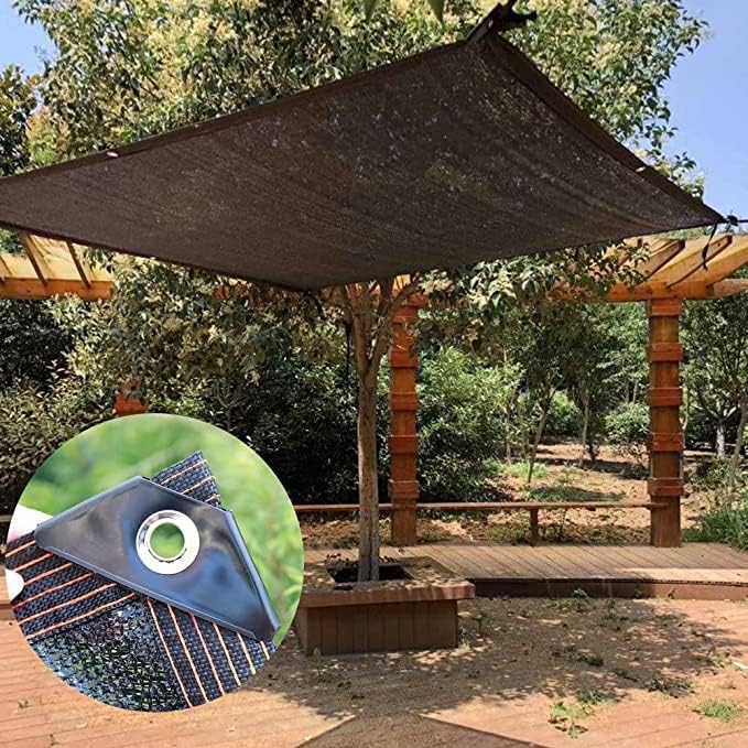 winemana 40% Black Shade Cloth, 20 x 30 FT Durable Mesh Tarp with Grommets, Resistant Garden Sun Shade Netting, Shading Antifreezing for Pergola, Greenhouse, Plants Growing, Chicken Coop