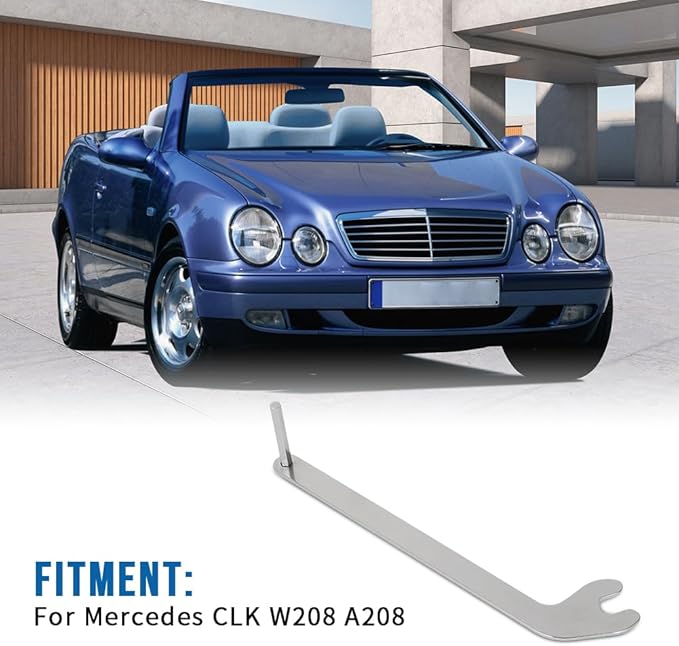 motoparty Soft Top Hand Operated Manual Override Tool CLK W208 A208 Replace for OEM Number A2088990080 Made of Stainless Steel