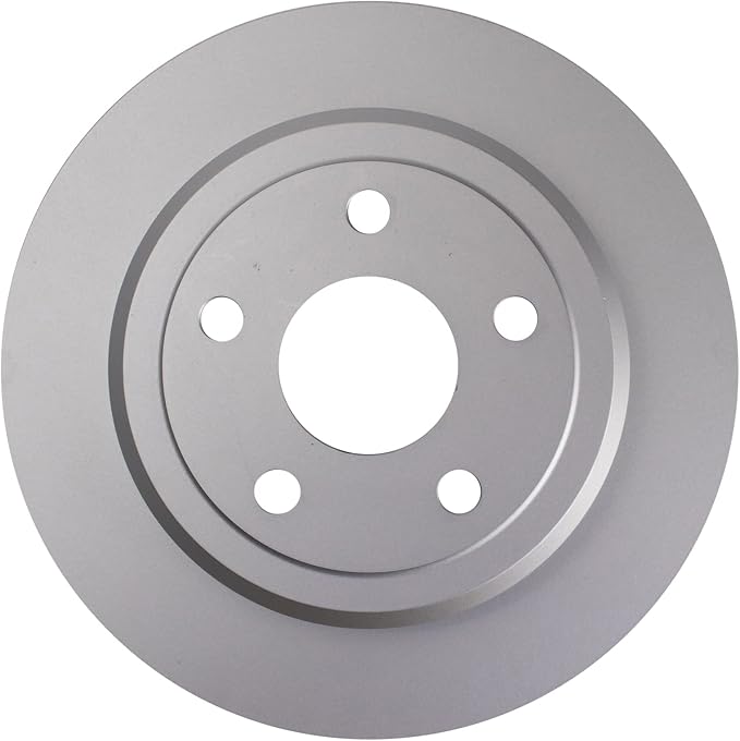 TRQ Rear Brake Rotor Set G Coated Solid Compatible with 2011-2020 Dodge Durango 2011-2020 Jeep Grand Cherokee