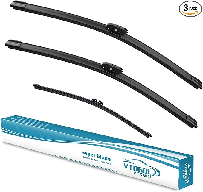 OEM Windshield Wiper Blades Replacement for Mini Cooper Countryman 2017 2018 2019 2020 2021 2022 2023 2024, All Weather Original Factory Quality Front & Rear Wipers Set 23"+21"+10" (Pack of 3)