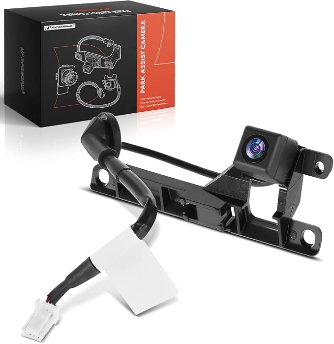 A-Premium Rear View Backup Camera Compatible with Nissan | Parking Camera for 2011-2015 Rogue, 2014-2015 Rogue - Replace# 284421VK0A
