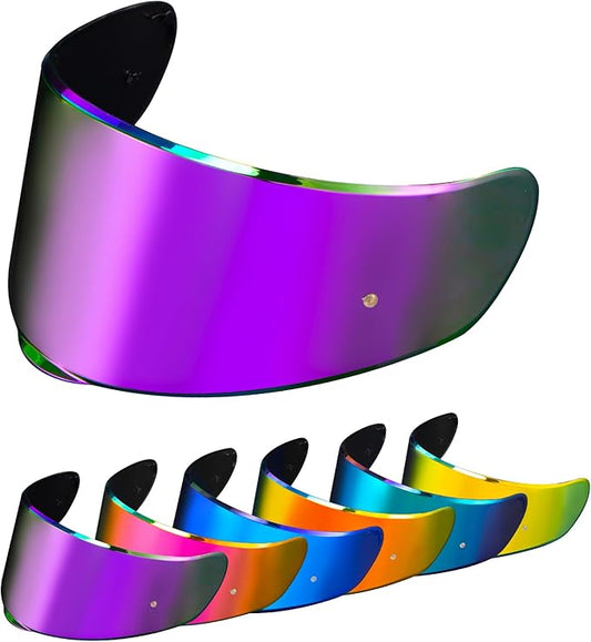 PSLER Sedici Strada 2 Visor - Sedici Strada 2 and Strada 3 Face Shield Motorcycle Helmet visor Accessories Replacement for LS2 FT2 VECTOR Sedici Strada 2 Strada 3 FF801 FF397,Deep Purple