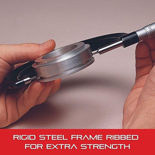 Starrett Outside Micrometer Set with One-Piece Friction Thimble, Satin Chrome Finish and Tapered Frame - Quick and Easy Adjustment, 0-6" Set Range, .001" Graduation - S436.1CXRLZ