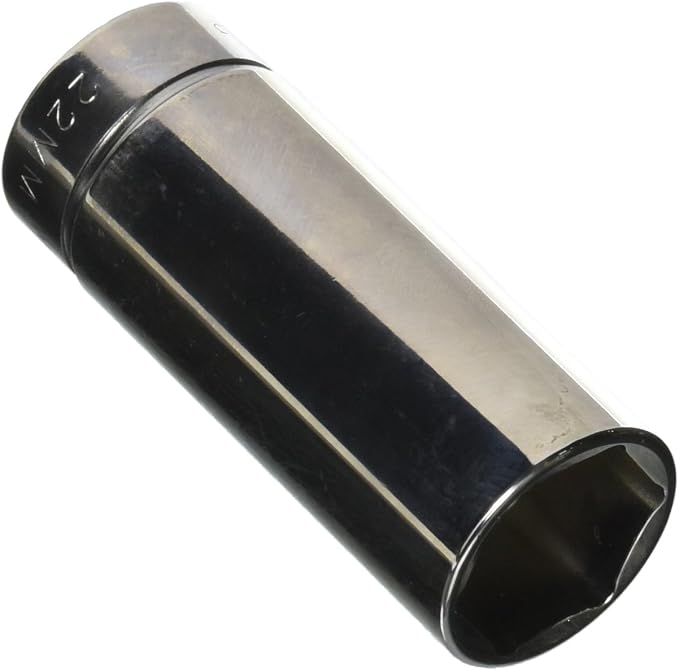 Williams BMD-622 3/8 Drive Deep Socket, 6 Point, 22mm