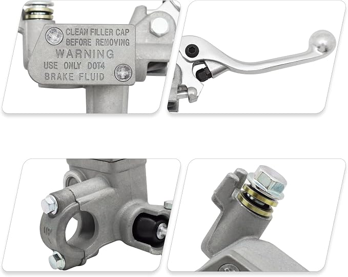 M MATI Front Brake Caliper Master Cylinder Hose Assy for Yamaha YZ250 YZ250F YZ450 YZ450F 2007-2015 YZ125 YZ250X 2008-2016 5XC-W2587-00-00 5XC-2580T-G0-00 5XC-25872-L0-00