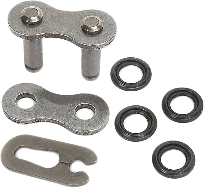 JT Chain JTC530X1RSL (530 Series) Black Steel X-Ring Clip Type Connecting Link
