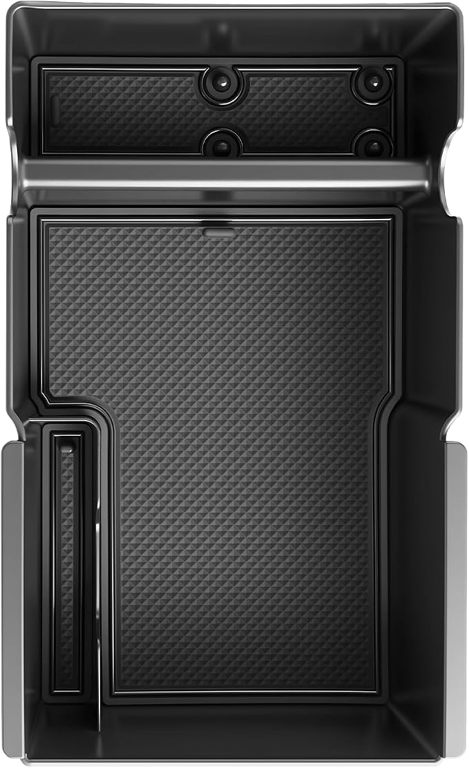 SKTU for 2025 2026 2027 GMC Terrain Center Console Organizer for 2025 2026 2027 GMC Terrain Console Tray [Large Capacity] GMC Terrain 2025 2026 2027 Accessories ABS Console Organizer-Durable
