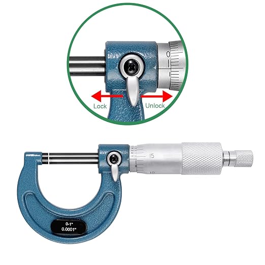 HDLNKAK Outside Micrometer Set 0-4" +Digital Bore Gauges Set 2"-6"/0.0005", Wide Selection of Anvils, Applications in Engines Cylinder Precision Measurement