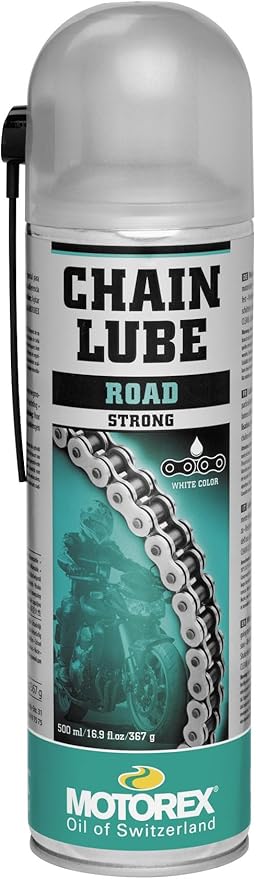 Motorex CHN LUBE 622 STR SPRAY 500/ML Chain Lube Chain Lube 622 Strong Street SprayVOC COMPLIANT - 623-051