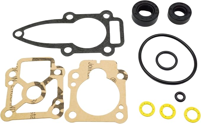 Boat Marine 3B2-87321-0 Lower Unit Gasket Kit for Tohatsu Nissan 8 9.8 HP Outboard Motor Replacement 3B2873210M 3B2873215M