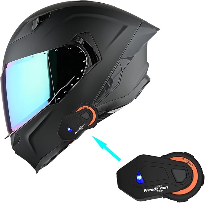 1Storm Motorcycle Full Face Helmet for Adults Men and Women Street Bike Racing Helmet DOT Approved with one Extra Clear Shield