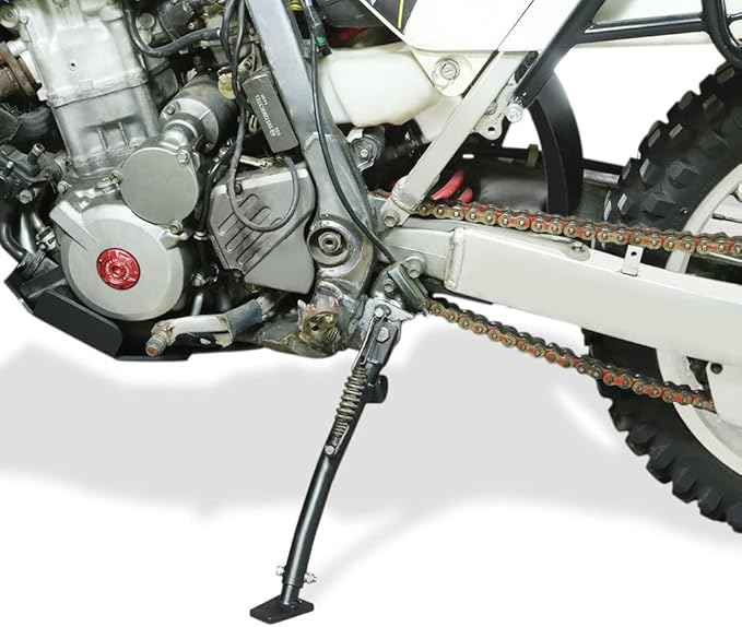 xitomer 0-3'' Motorcycle Adjustable Large Kickstand Fit for DRZ400S 2024 2023 2022 2021 DRZ400S 2020 2019 2018 DRZ400SM 1993-2024 Side Stand Bracket Foot Side Support