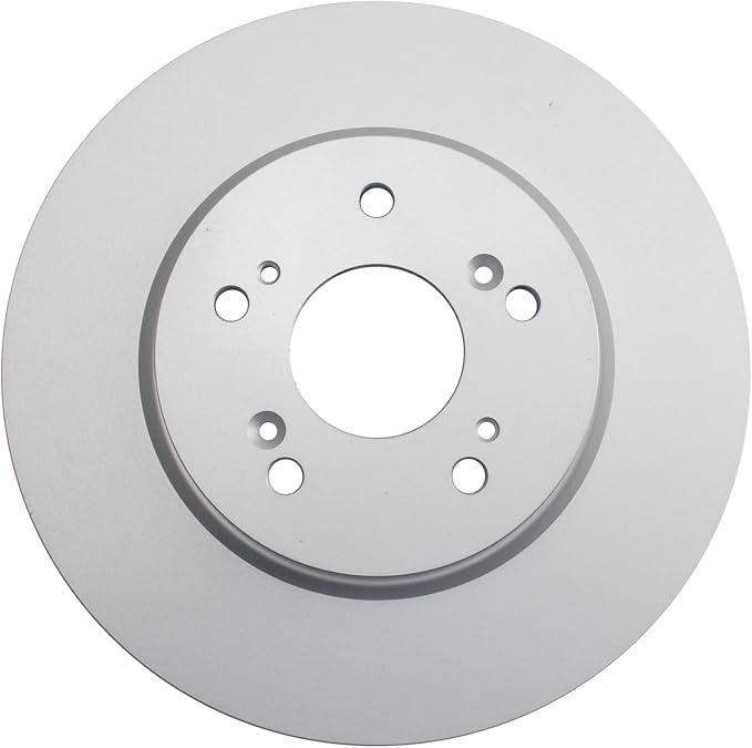 TRQ Front Brake Rotor Set G Coated Vented Compatible with 2007-2012 Acura RDX 2007-2016 Honda CR-V 2010-2011 Accord Crosstour 2012-2015 Crosstour
