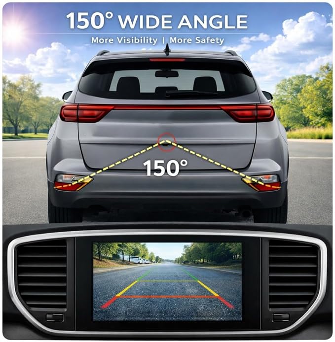Car Rear View Backup Camera for Kia Sportage 2020-2022 Replace# 99240-D9000 99240D9000