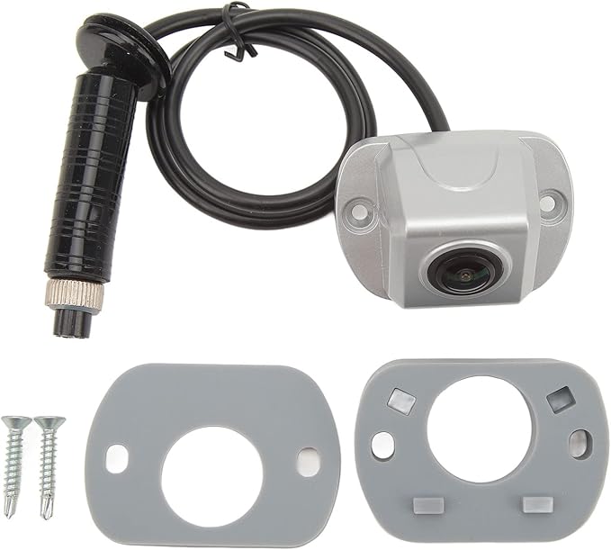 KIMISS Side View Camera for RV Truck Bus 150 Degree Wide Angle Night Vision 4 PIN Aviation Connector Blind Spot Surveillance Camera 1080P
