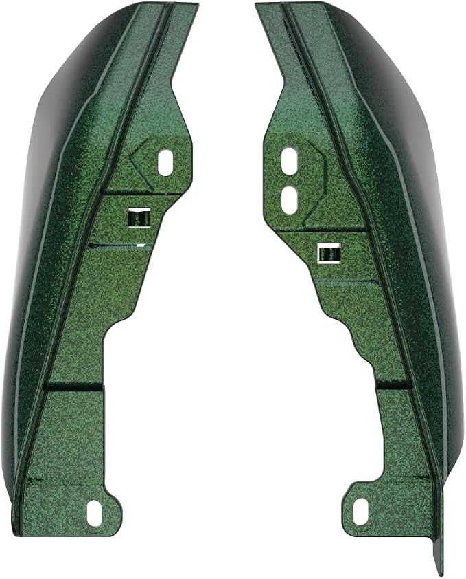 Advanblack 2024 RG Mid Frame Air Deflectors Compatible for Harley Touring Street Glide, Road King, Electra Glide, 2009-2025(Hard Candy Chameleon)