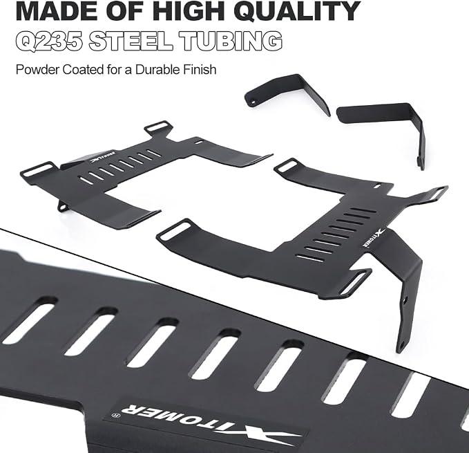 Xitomer Luggage Rails Compatible with R1200GS LC/LC ADV 2013-2018, R1250GS F750GS F850GS LC/LC ADV 2018-2024, F800GS 2026 Side Luggage Rack Side Case Racks Motorcycle Rear Carrier