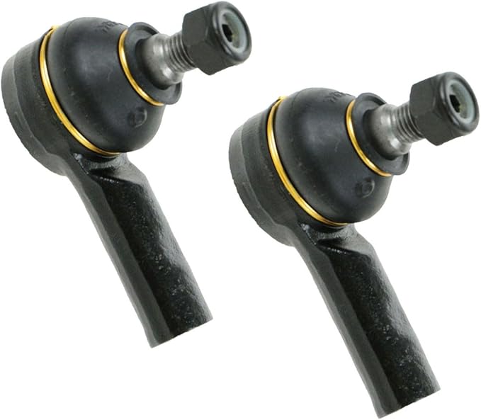 TRQ Outer Driver and Passenger Side Tie Rod Set 2 Piece Compatible with 98-04 Mercedes-Benz SLK230 01-04 Mercedes-Benz SLK320 98-03 CLK320 99-03 CLK430