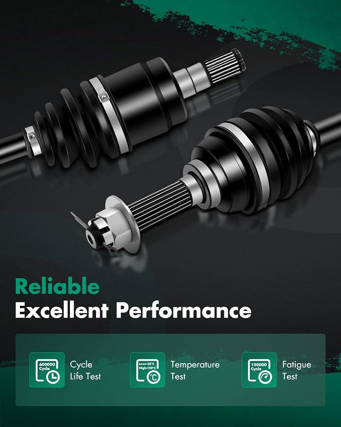 SCITOO 2 PCS CV Axle Shaft Assembly Front Left Right 2003-2007 for Suzuki Vinson 500 54901-03G22 54901-03G20 54901-03G10 54902-03G23