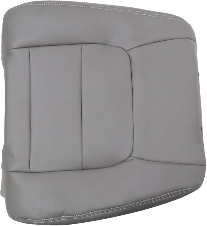 SecosAutoparts Gray Front Driver & Passenger Side Bottom & Top Microfiber Leather Replacement Seat Cover Compatible with Lexus LX 470 1998 1999 2000 2001 2002 2003 2004 2005 2006 2007