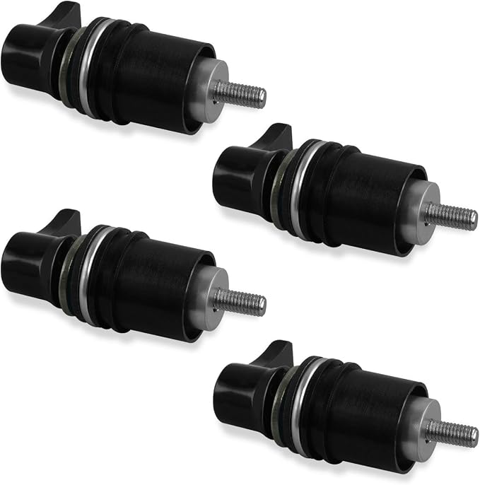 Quick Released Mounting Spools Fit for Indian Chief, Chieftain, Roadmaster, Challenger Trunk Tour Trunk & Sissybar 2014-2025 (Mounting Spools Anti-Theft)