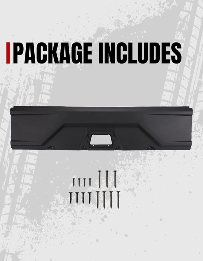A & UTV PRO Tailgate Outer Panel for 16-25 Polaris Ranger XP 1000 570 900 Full Size CREW XP Accessories, Bed Enclosure Tail Gate Guard Replace #5439114-070