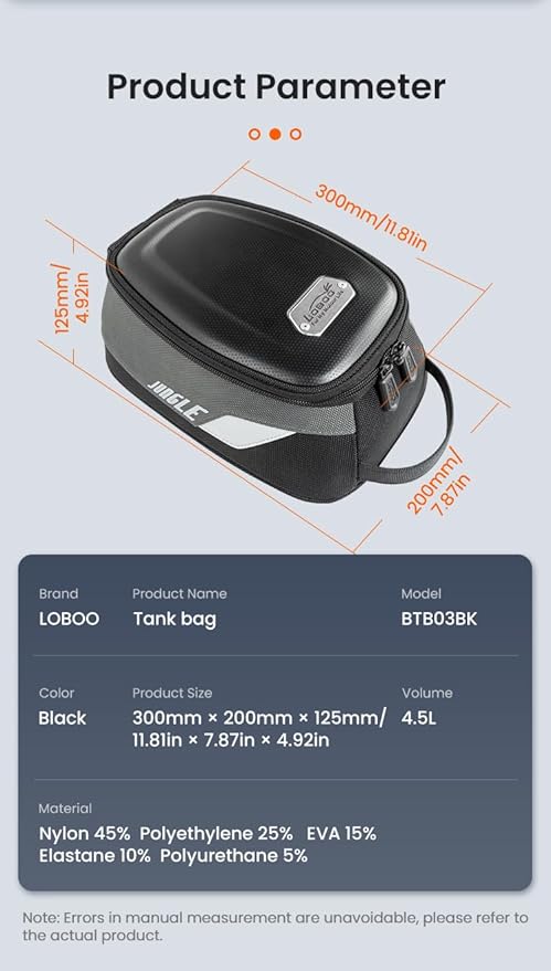 Loboo Tank Bag Ring Quick Disassembly And Non-Contact With The Paint Surface Of The Fuel Tank Will Not Damage The Paint Surface, Compatible With Kawasaki Versys 650 1000 Z1000 Z 900 RS