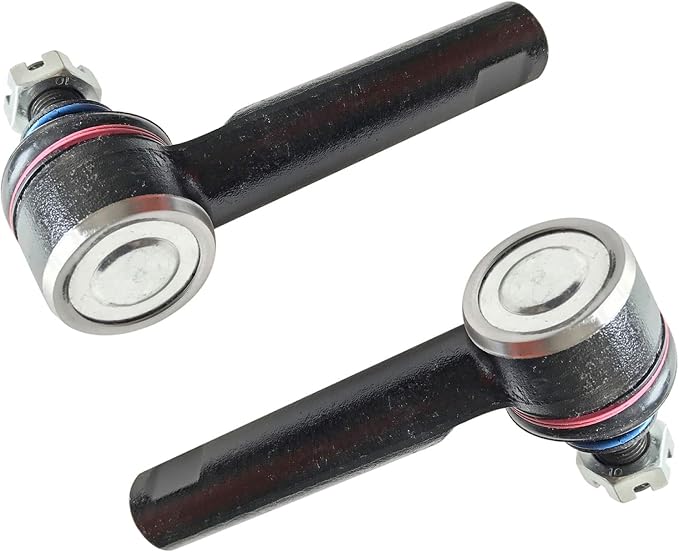 TRQ Outer Left and Right Tie Rod Set 2 Piece Compatible with 2010-22 Lexus GX460 2010-22 Toyota 4Runner 2010-14 Toyota FJ Cruiser 2016-22 Tacoma 2005-15 Tacoma Base Model 4WD