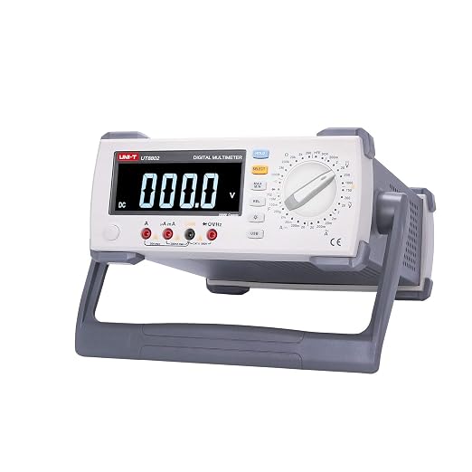 UNI-T UT8802E Digital Multimeter 200000 Counts 100kHz Frequency Response Reading Resolution 5K rdgs/s Fastest Test Rate (UT8802E)