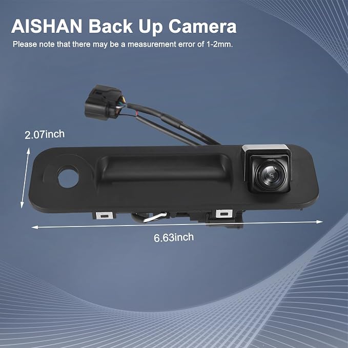 Rear View Back up Camera Parking aid Assist Camera Compatible with Hyundai Sonata 1.6L 2.4L 2.0L 2015 2016 2017 Replace OE# 95760-E6201 95760E6201 95760E6100