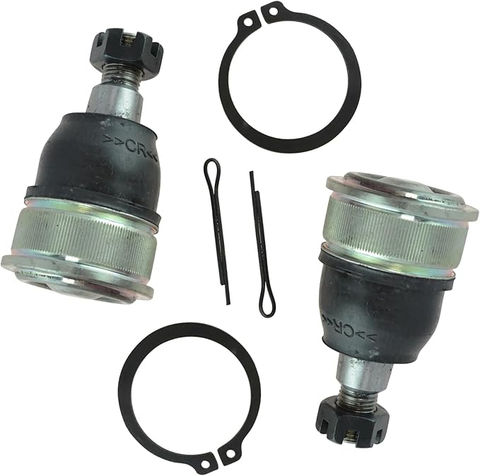 TRQ Front Lower Driver and Passenger Side Ball Joint Set Compatible with 2002-2003 Acura RSX Type-S 2002-2005 Honda Civic Hatchback