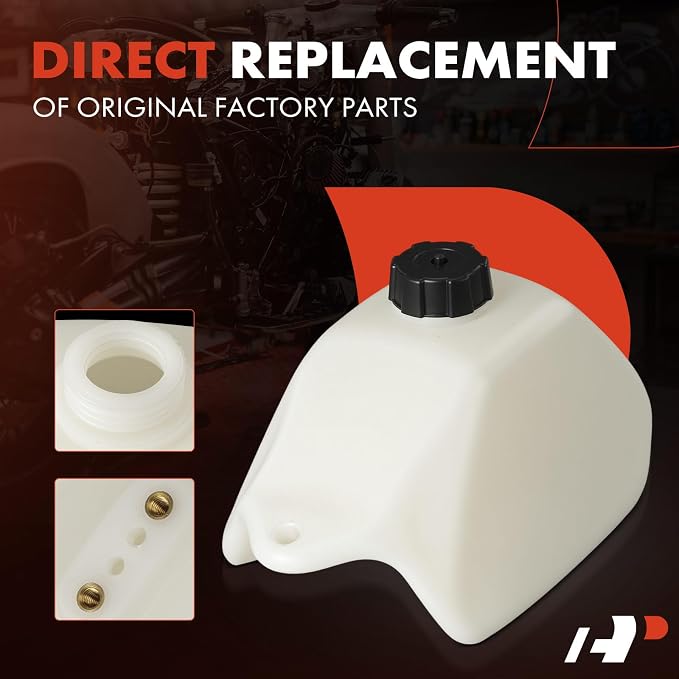 A-Premium Fuel Gas Tank with Cap Compatible with Honda | for FourTrax 70 1986 1987
