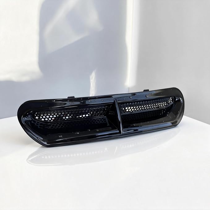 Motorcycle LED Turn Signal Light, LED Vent Trim Turn Signal Lights, Fairing Vent Turn Signal for Harley 2014-2023 Touring Street Glide Ultra Limited (FLHX/FLHTK), IP65 Waterproof Amber Black
