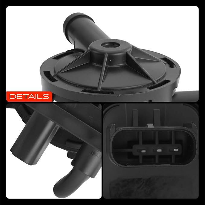 A-Premium Fuel Vapor Leak Detection Pump Compatible with Jeep Grand Cherokee 1998 & Dodge Ram 1500 1998-2001, Ram 2500 1998-2002, Ram 3500 1998-2002, 3.9L 4.0L 5.2L 5.9L 8.0L, Replace# 4891415AB