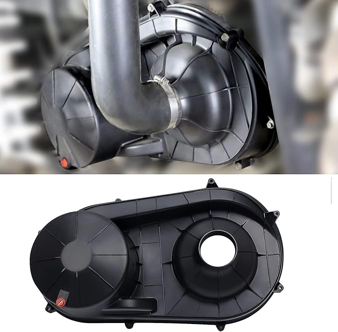 Outer Clutch Cover Compatible with Polaris RZR, CVT Variator Clutch Plate Cover Transmission Belt Box Housing Compatible with 2015-2023 Polaris RZR XP 1000/General 1000/900 S,Replace #2635611