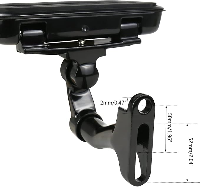 Adjustable Streamliner Passenger Footboard Floorboard with Mount Kit Fit for Harley Touring Road King Road Glide Street Glide Electra Glide 1993-2025 (Black)