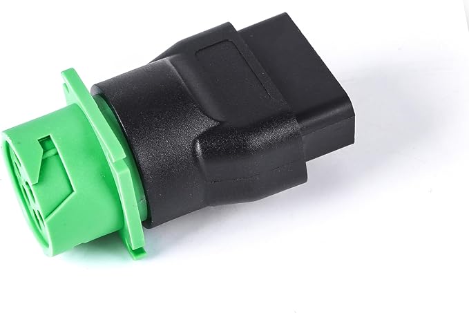 2pcs 16pin OBD2 Male to 9pin J1939 Adapter for Truck Freightliner Code Reader ELD Tracker (2)