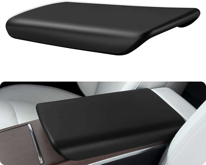 BASENOR 2022-2025 Tesla Model S Model X Center Console Organizer and Center Console Cover