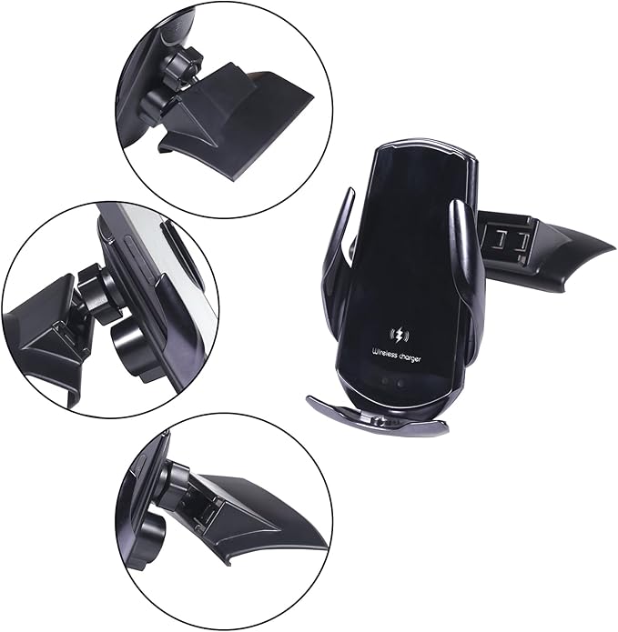 HAPPYHORSE Car Phone Mount Compatible with Toyot@ Tundra/Sequoia 2007-2013 Central Control Navigation Cell Phone Holder Dash Clip Dash Panel Mobile Phone Bracket Stand Accessories (Style C)