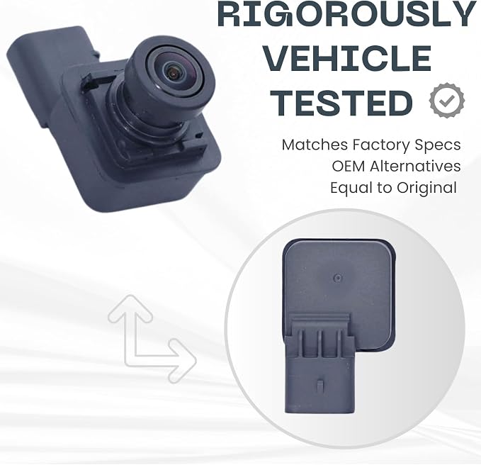 Backup Camera Replaces for 2018 2019 2020 Ford F150 Crew/Extended/Regular CAB OE Part # JL3Z19G490C JL3T19G490BD