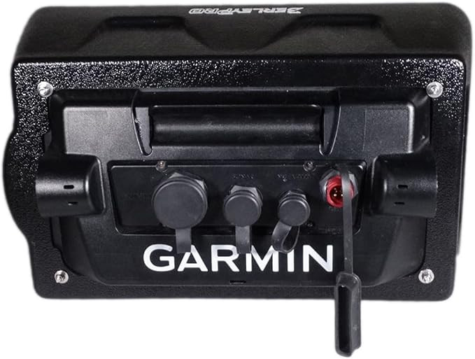 BerleyPro Garmin Fish Finder Visor — Sun Cover & Glare Reduction — Fits Echomap UHD/UHD2/Ultra, GPSMAP, Striker, Echomap Chirp & More — CNC Machined ASA Plastic